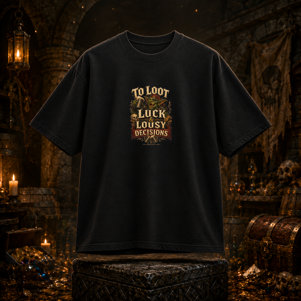 The Goblin’s Toast — Max Heavyweight Tee