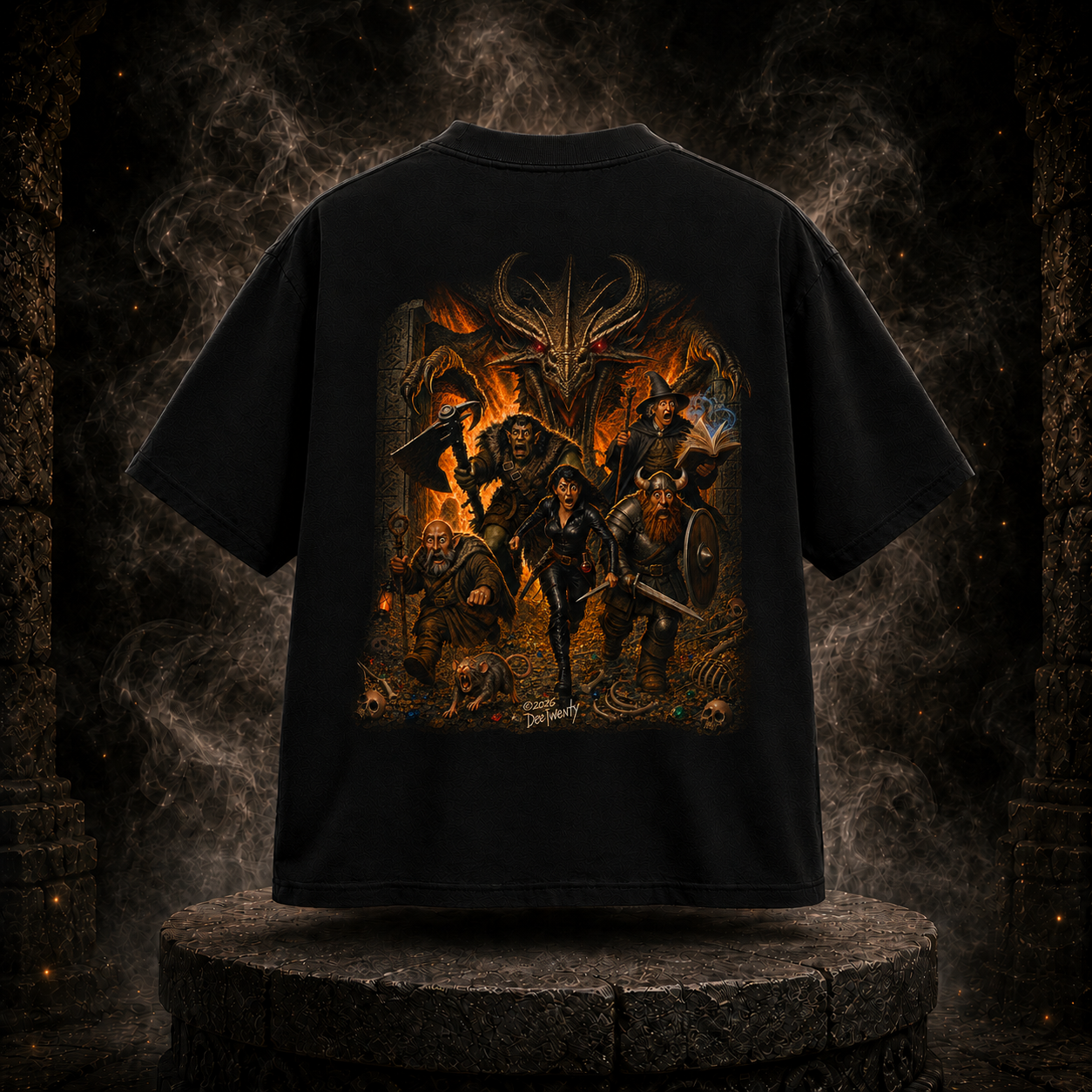 The Dragon’s Hoard — Max Heavyweight Tee