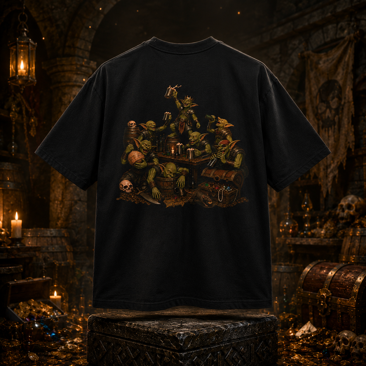 The Goblin’s Toast — Max Heavyweight Tee