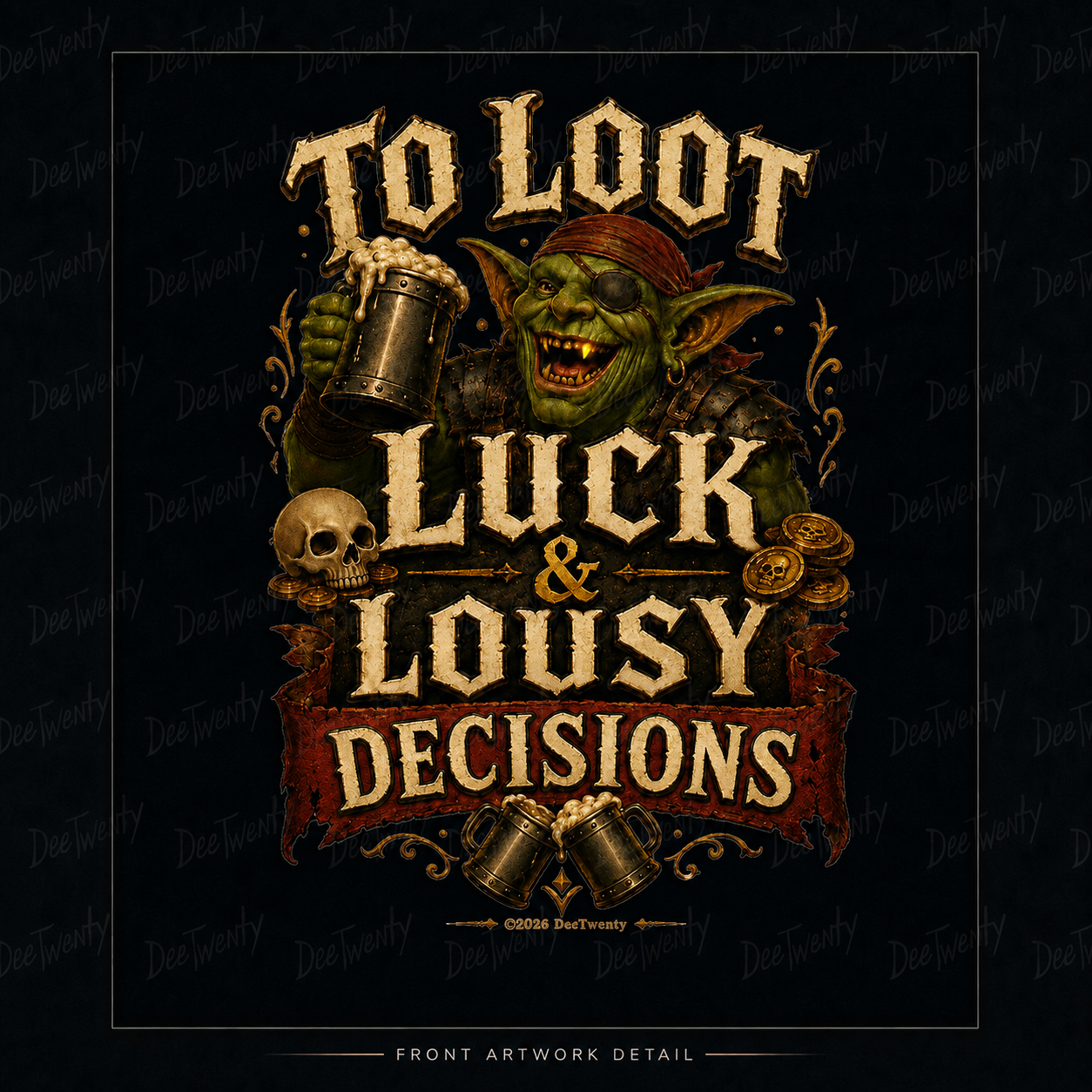 The Goblin’s Toast — Max Heavyweight Tee