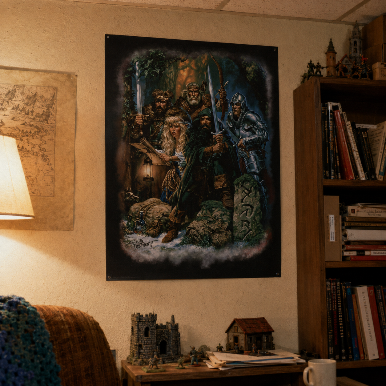 Between Battles — Fantasy Art Print