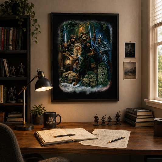Between Battles — Fantasy Art Print