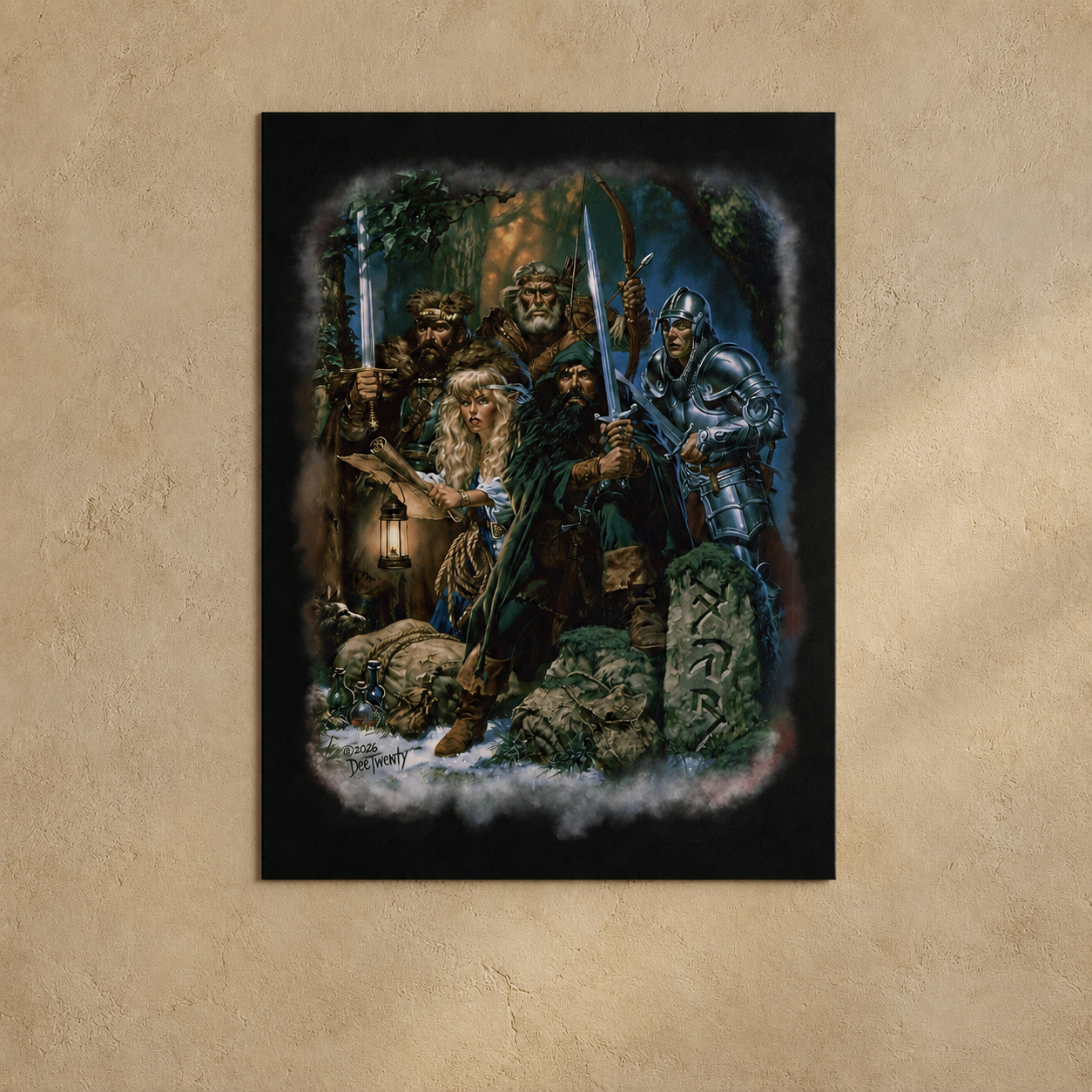 Between Battles — Fantasy Art Print