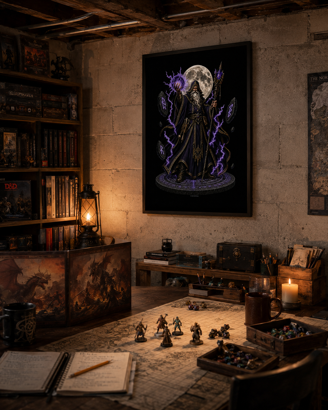 One More Spell — Fantasy Art Print
