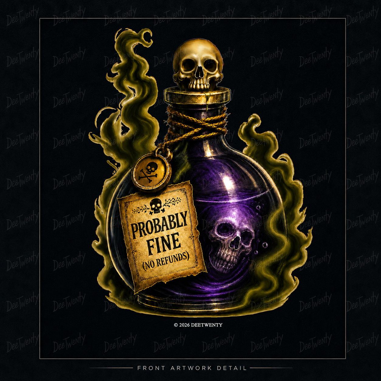 The Potion Seller’s Problem — Max Heavyweight Tee
