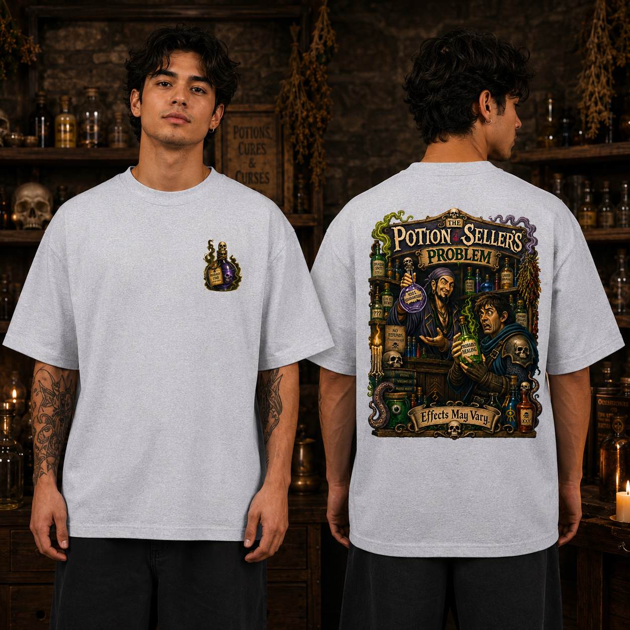 The Potion Seller’s Problem — Max Heavyweight Tee